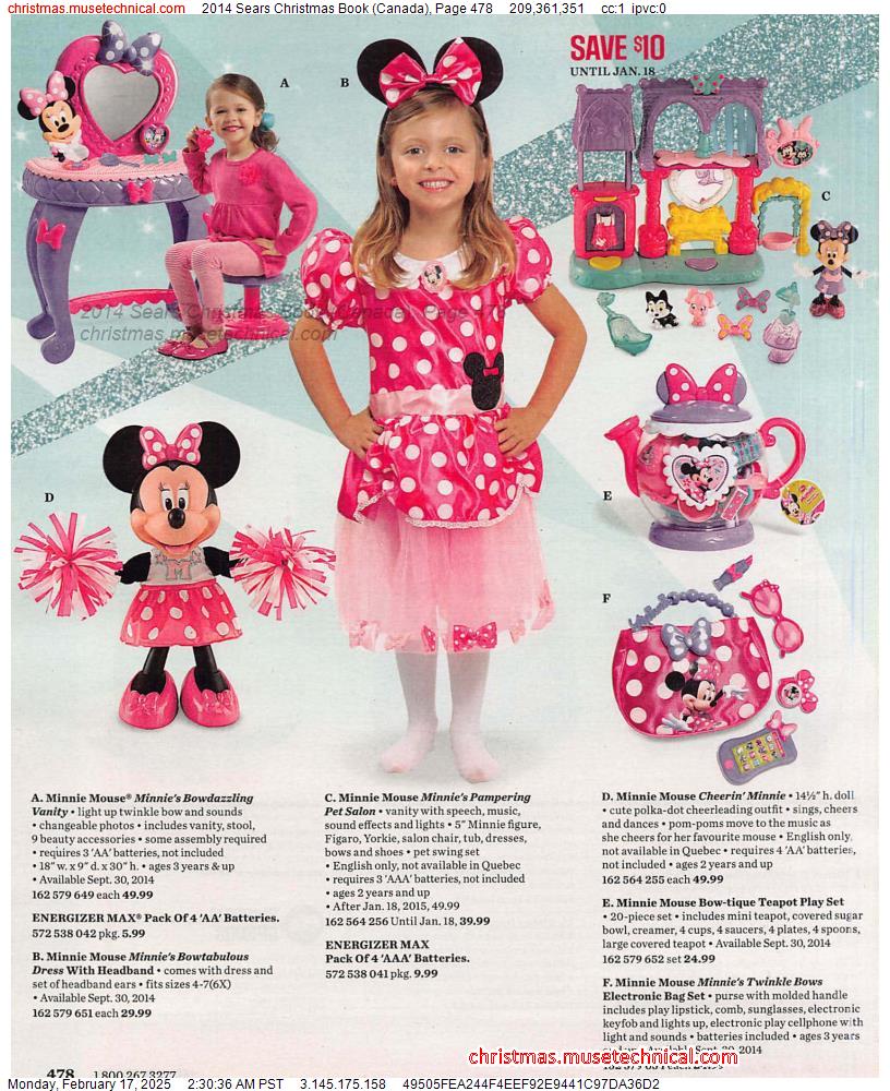 2014 Sears Christmas Book (Canada), Page 478