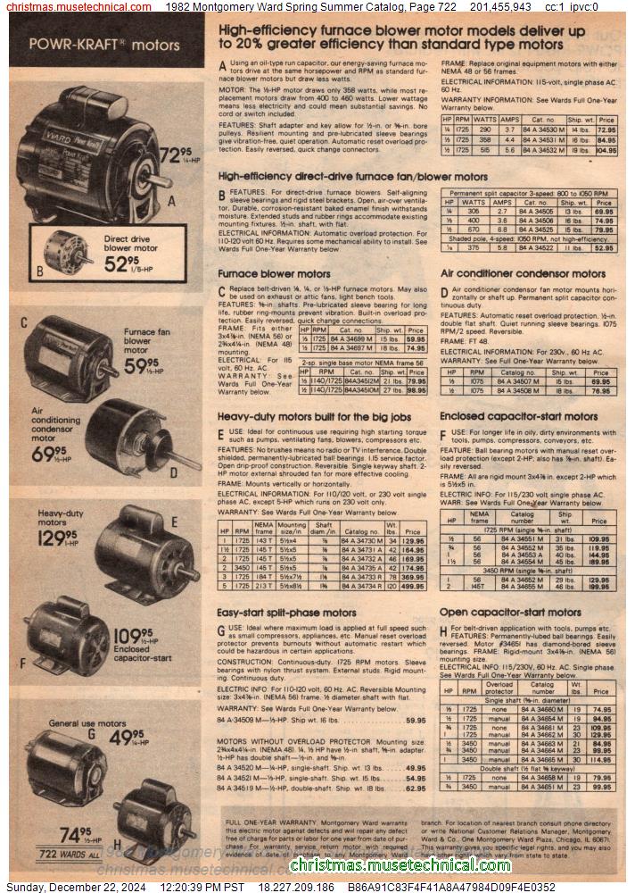 1982 Montgomery Ward Spring Summer Catalog, Page 722