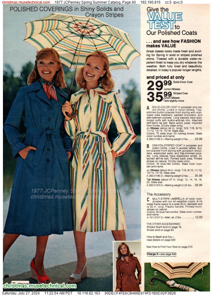 1977 JCPenney Spring Summer Catalog, Page 90
