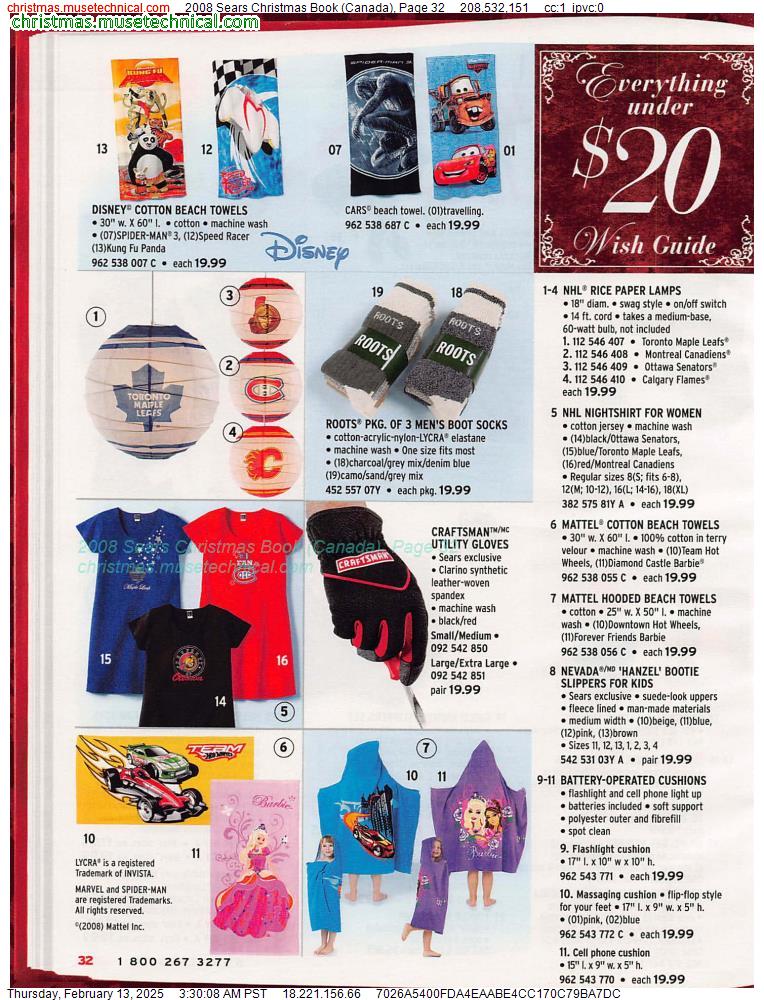 2008 Sears Christmas Book (Canada), Page 32