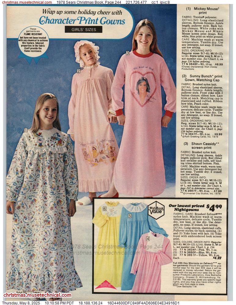 1978 Sears Christmas Book, Page 244