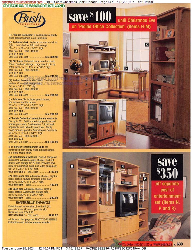 1999 Sears Christmas Book (Canada), Page 647
