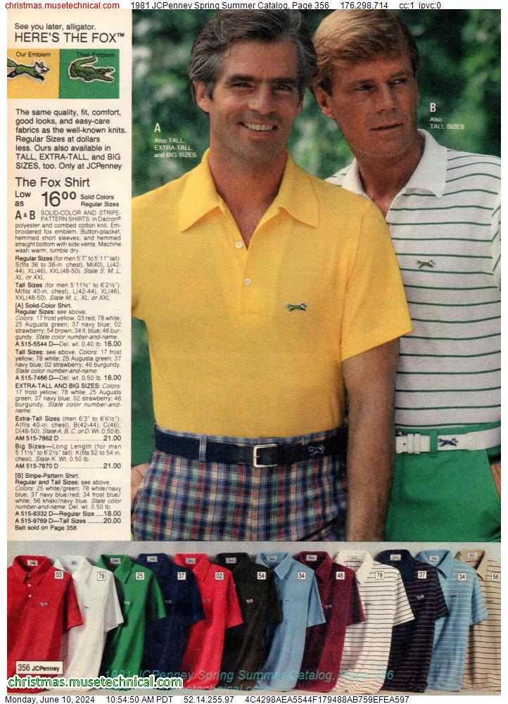 1981 JCPenney Spring Summer Catalog, Page 356