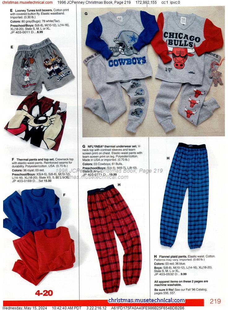 1996 JCPenney Christmas Book, Page 219