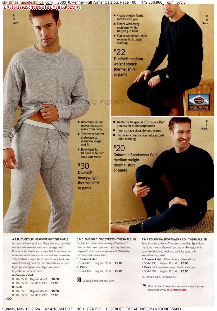 2003 JCPenney Fall Winter Catalog, Page 400