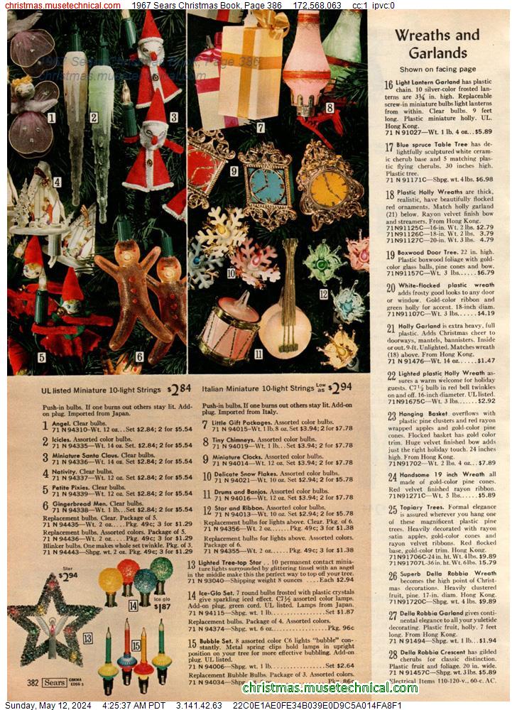 1967 Sears Christmas Book, Page 386