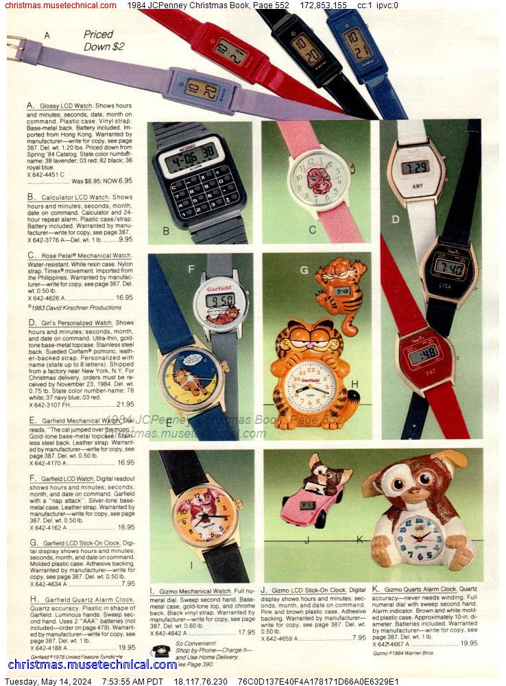 1984 JCPenney Christmas Book, Page 552