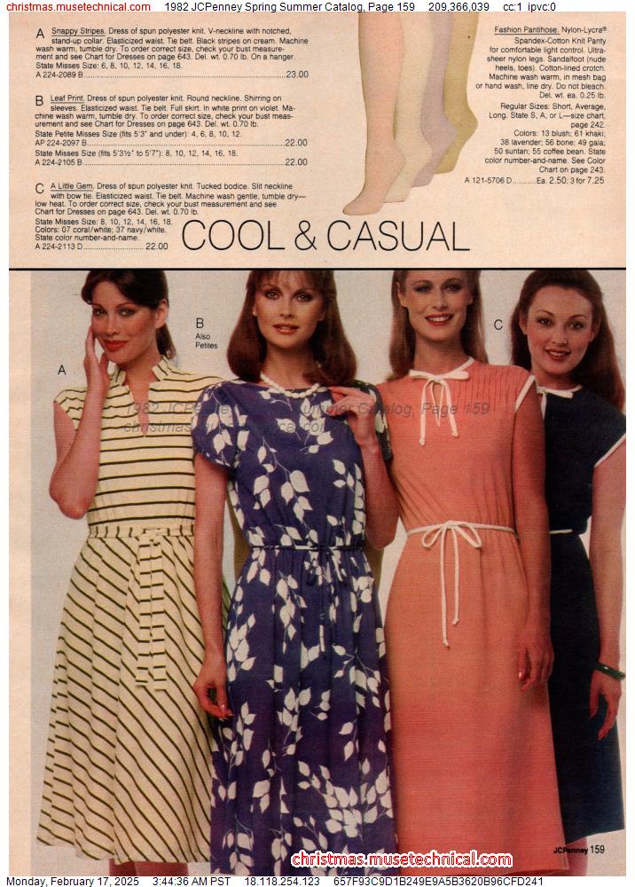 1982 JCPenney Spring Summer Catalog, Page 159