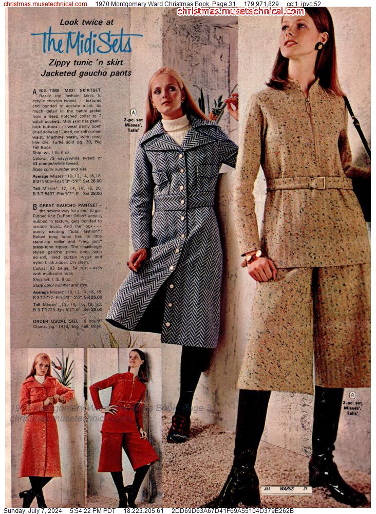 1970 Montgomery Ward Christmas Book, Page 31