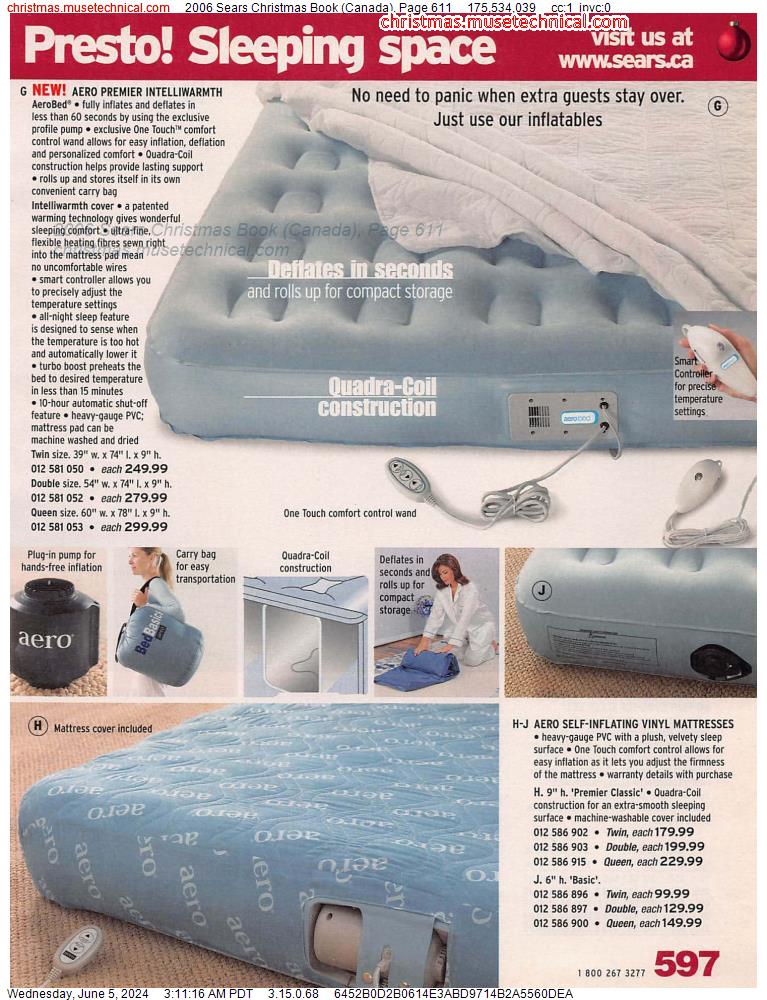 2006 Sears Christmas Book (Canada), Page 611