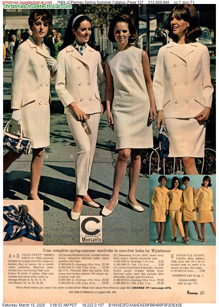 1969 JCPenney Spring Summer Catalog, Page 127