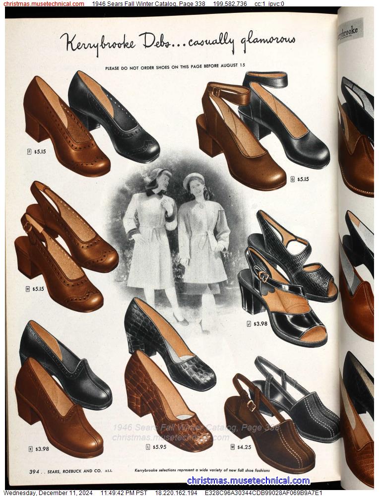 1946 Sears Fall Winter Catalog, Page 338