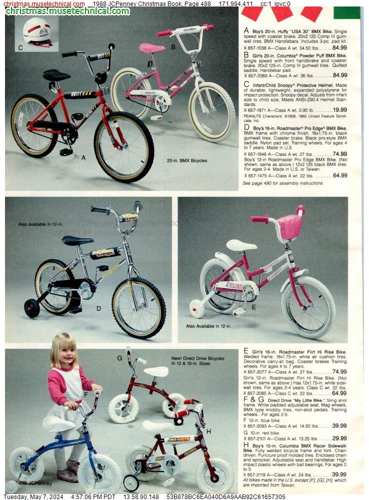1988 JCPenney Christmas Book, Page 488