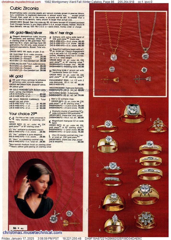 1982 Montgomery Ward Fall Winter Catalog, Page 86