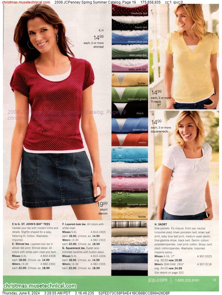 2008 JCPenney Spring Summer Catalog, Page 19