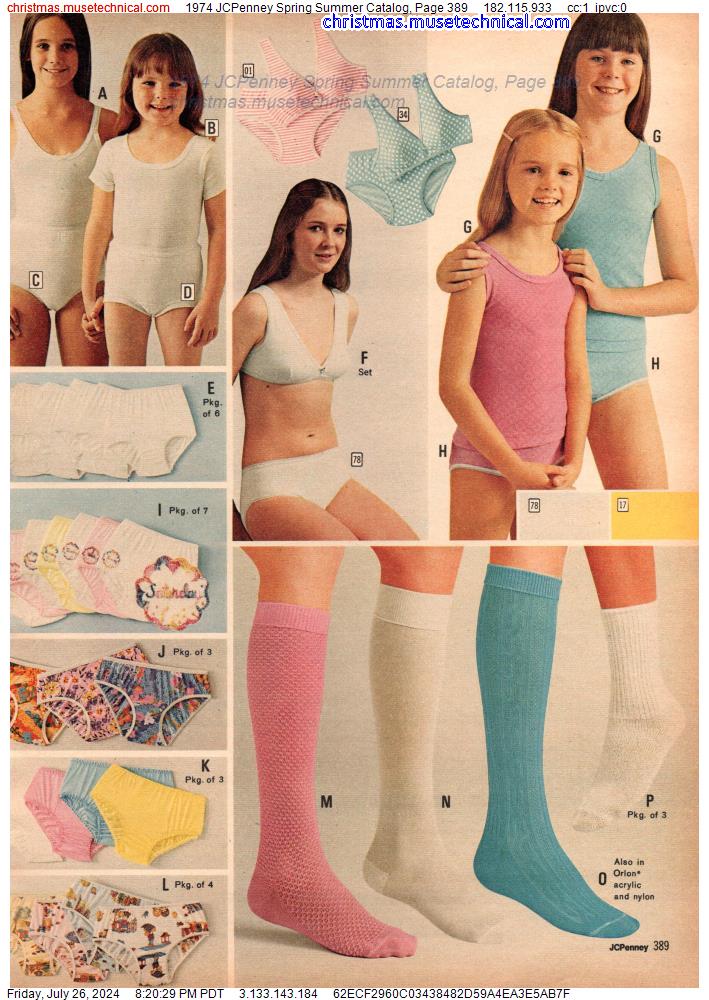 1974 JCPenney Spring Summer Catalog, Page 389