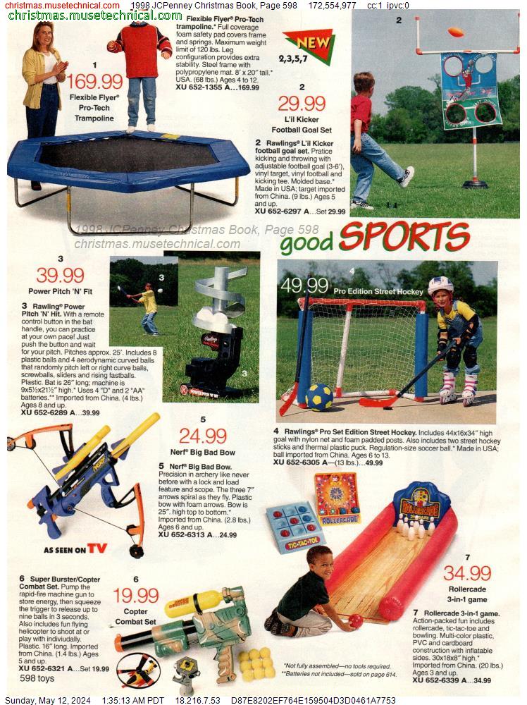 1998 JCPenney Christmas Book, Page 598