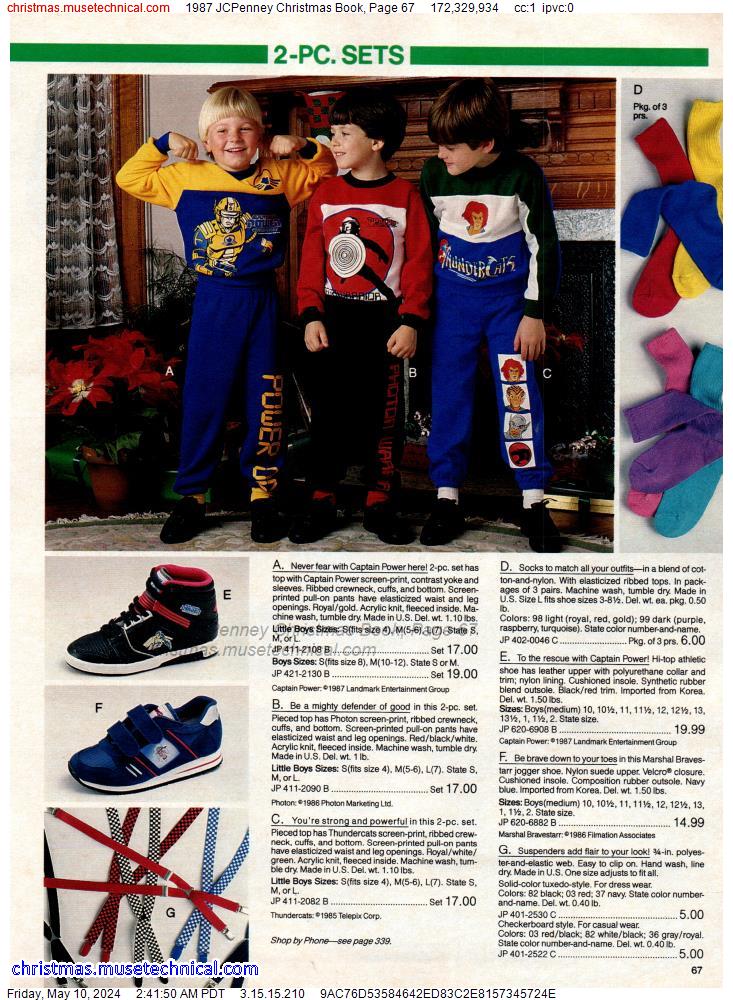 1987 JCPenney Christmas Book, Page 67