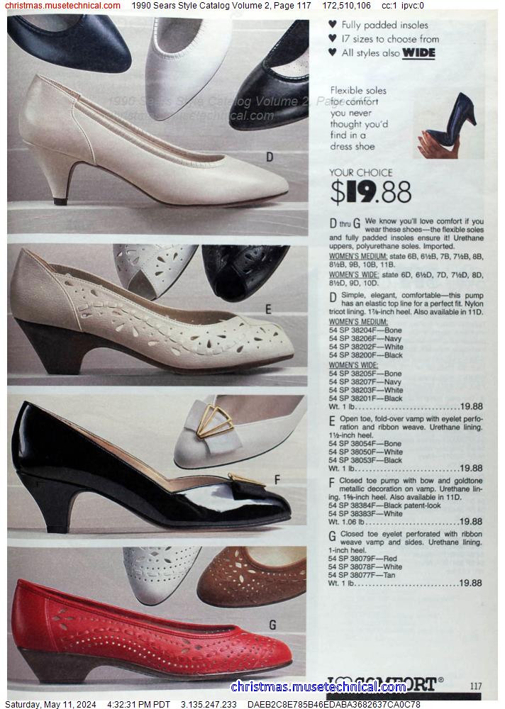 1990 Sears Style Catalog Volume 2, Page 117