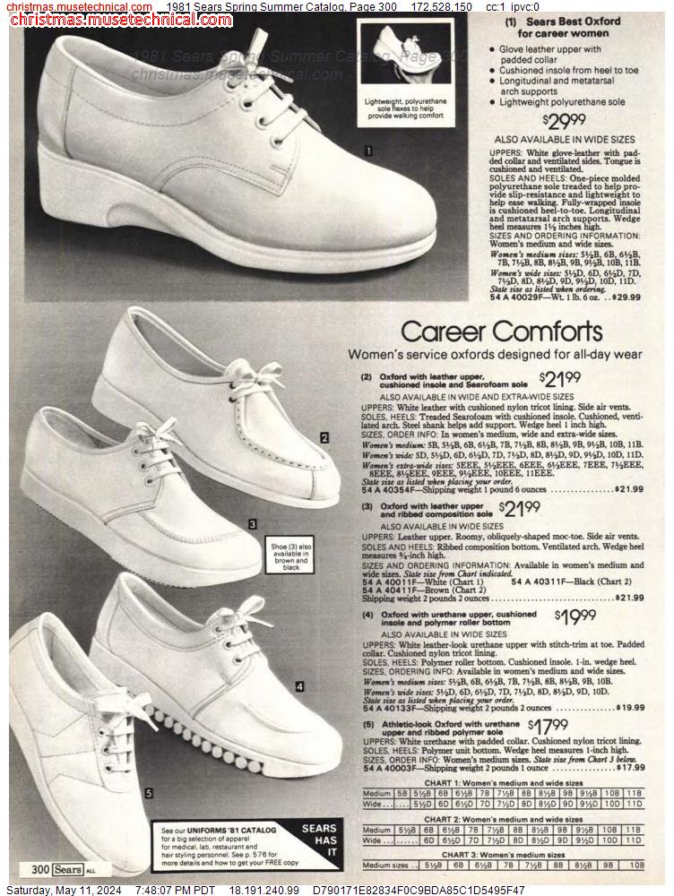 1981 Sears Spring Summer Catalog, Page 300