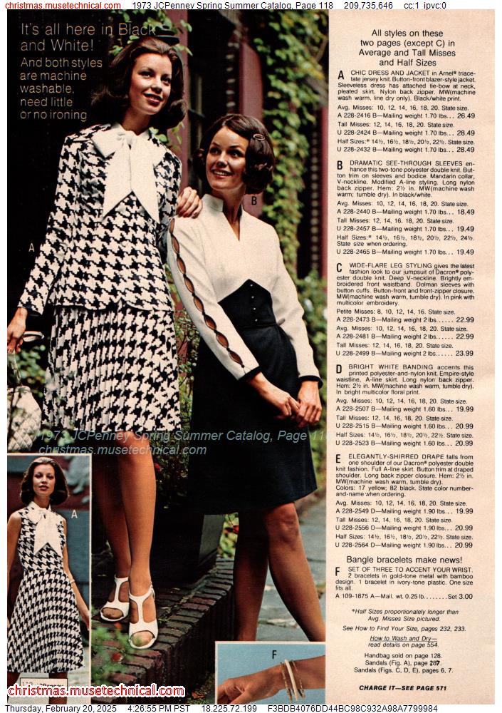 1973 JCPenney Spring Summer Catalog, Page 118