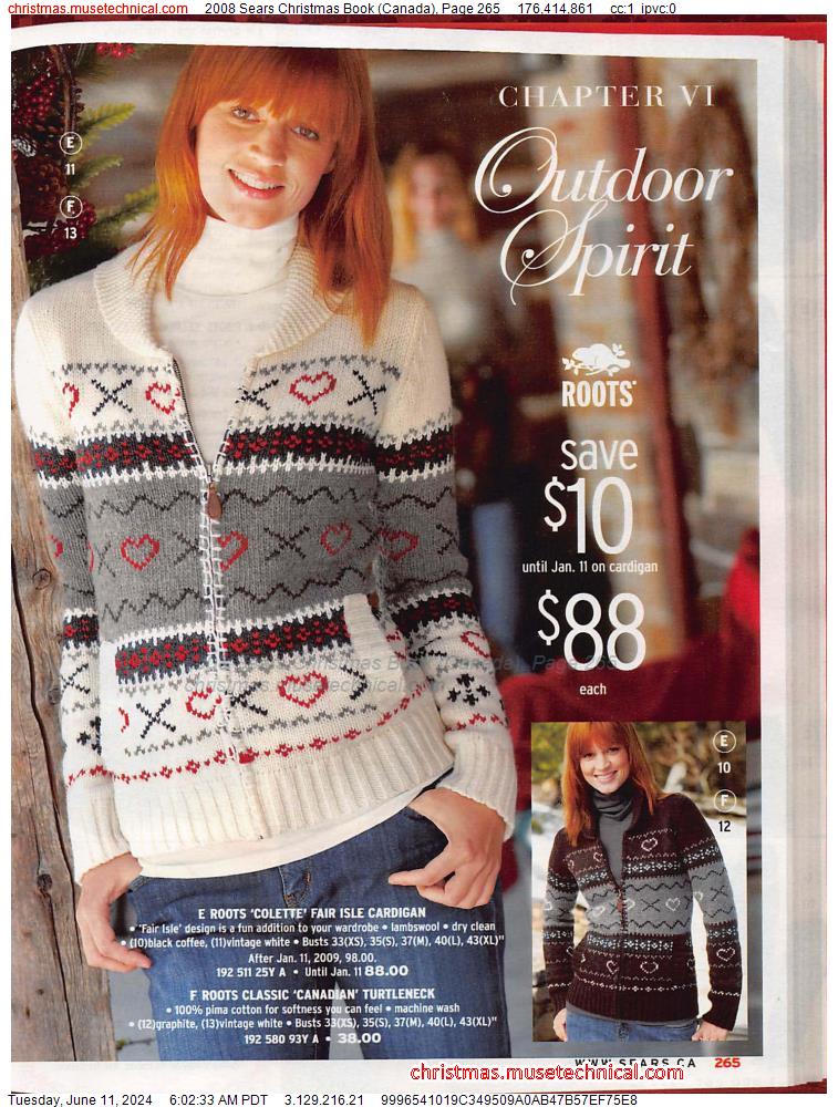 2008 Sears Christmas Book (Canada), Page 265