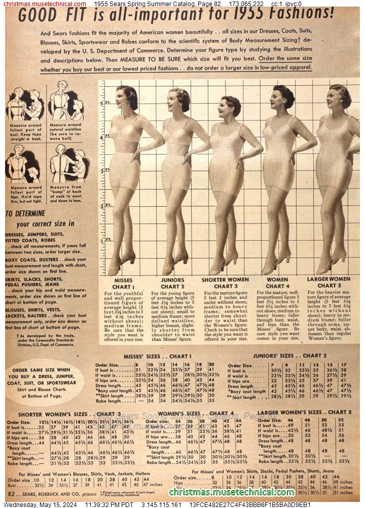 1955 Sears Spring Summer Catalog, Page 82