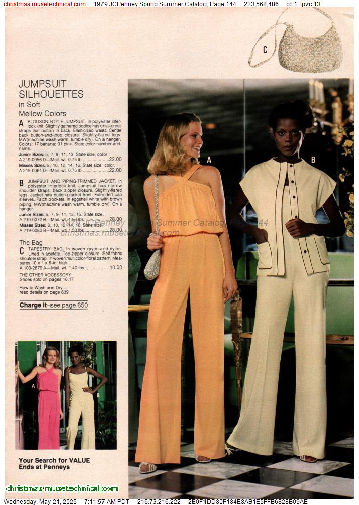 1979 JCPenney Spring Summer Catalog, Page 144
