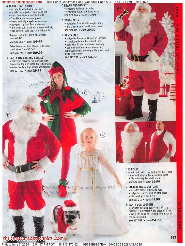 2004 Sears Christmas Book (Canada), Page 533