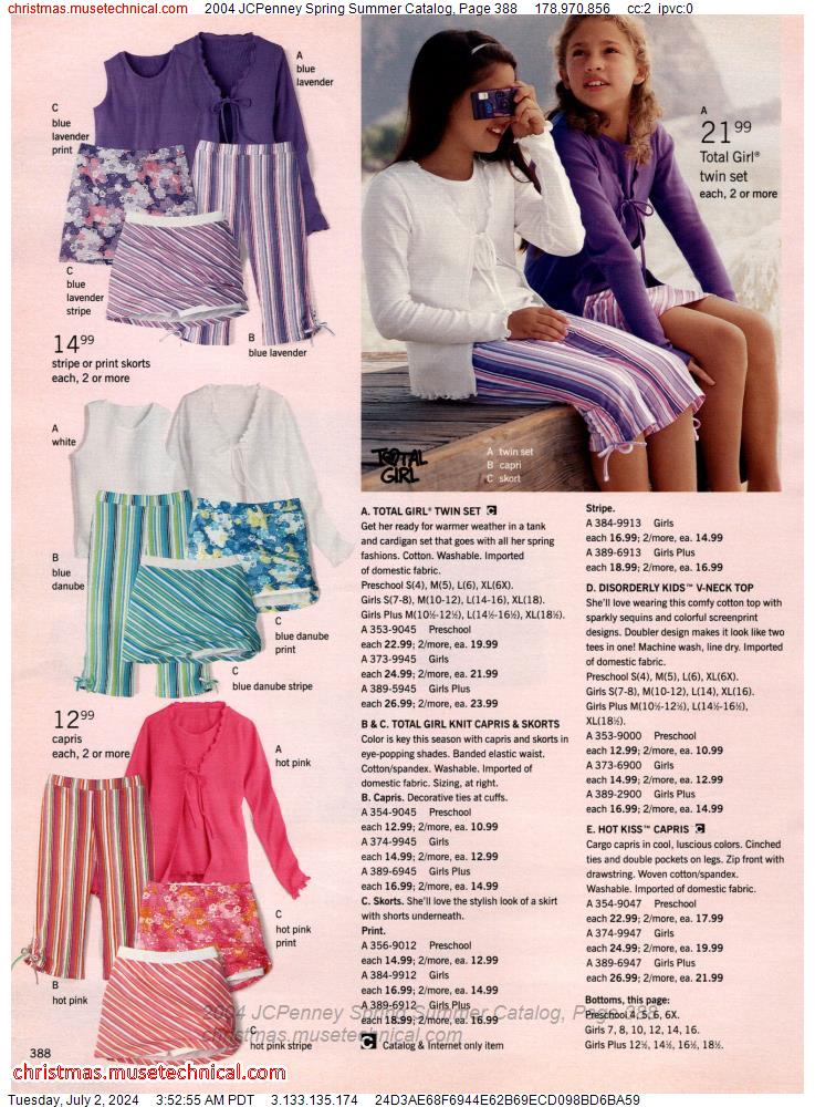 2004 JCPenney Spring Summer Catalog, Page 388