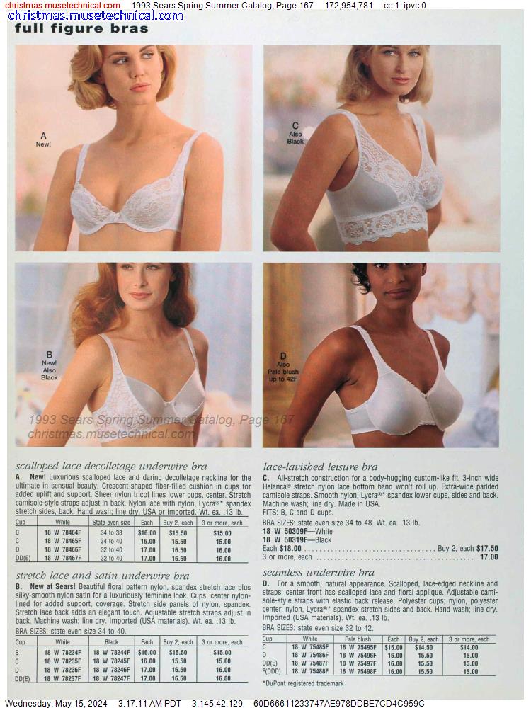1993 Sears Spring Summer Catalog, Page 167