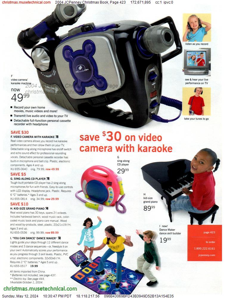 2004 JCPenney Christmas Book, Page 423