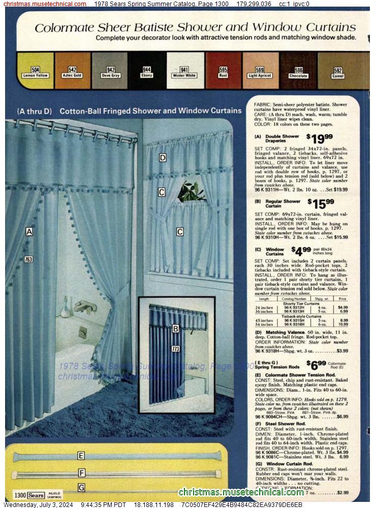 1978 Sears Spring Summer Catalog, Page 1300