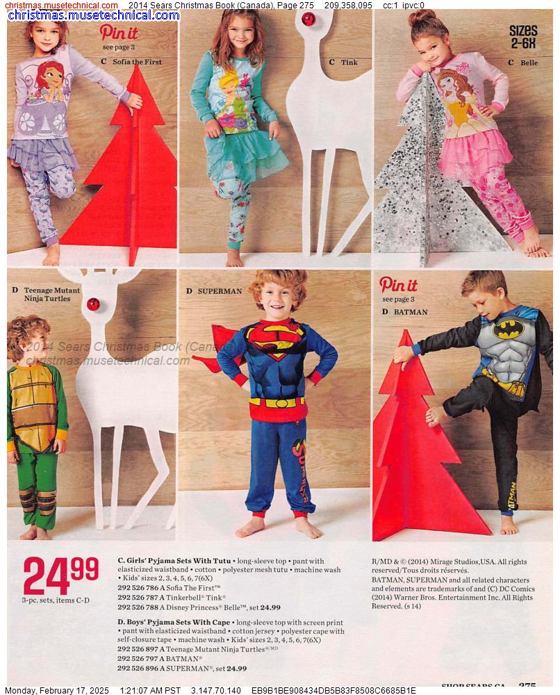 2014 Sears Christmas Book (Canada), Page 275