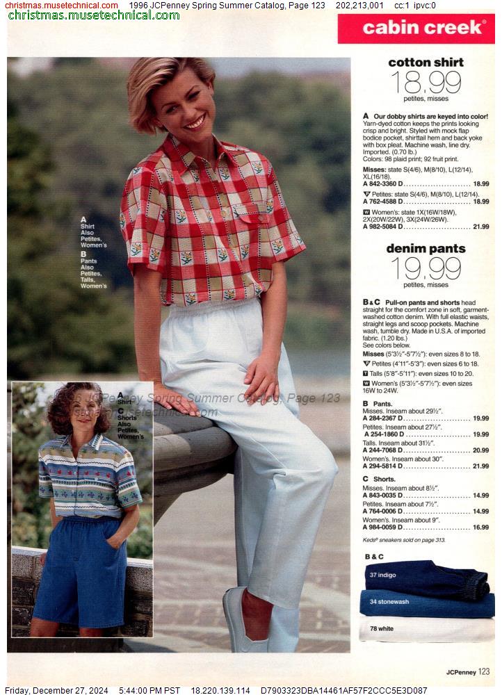 1996 JCPenney Spring Summer Catalog, Page 123