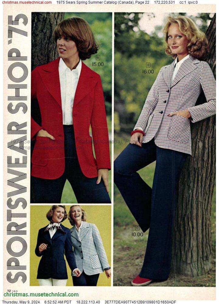 1975 Sears Spring Summer Catalog (Canada), Page 22