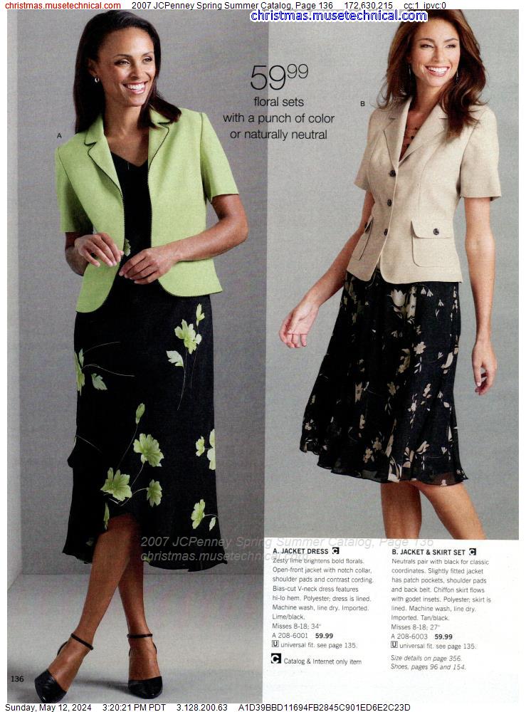 2007 JCPenney Spring Summer Catalog, Page 136