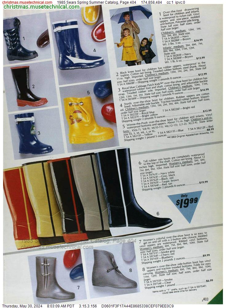 1985 Sears Spring Summer Catalog, Page 404