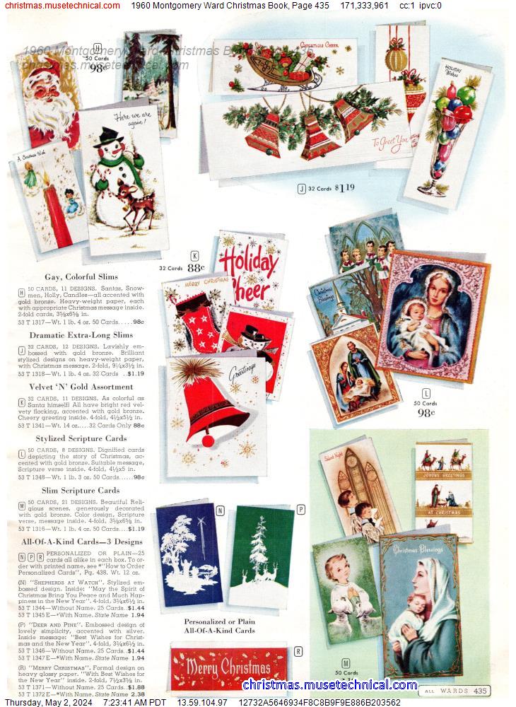 1960 Montgomery Ward Christmas Book, Page 435