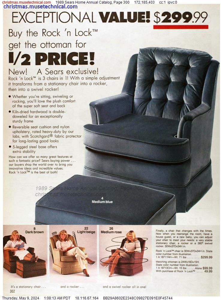 1989 Sears Home Annual Catalog, Page 300