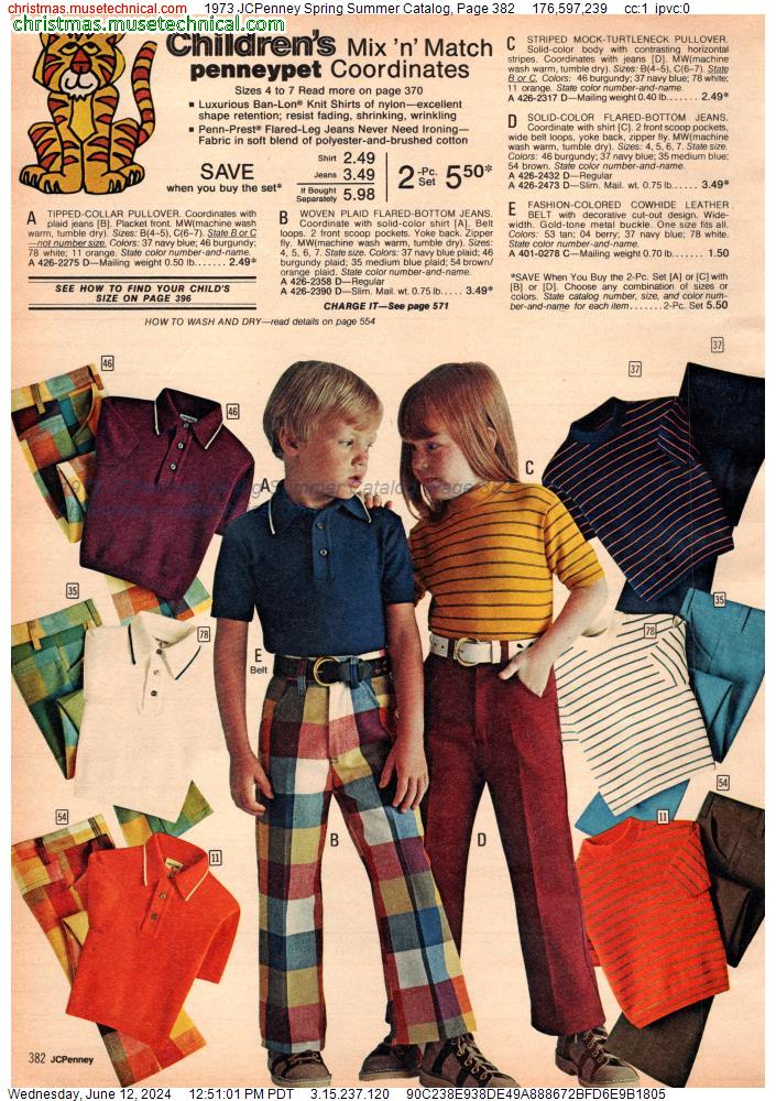 1973 JCPenney Spring Summer Catalog, Page 382