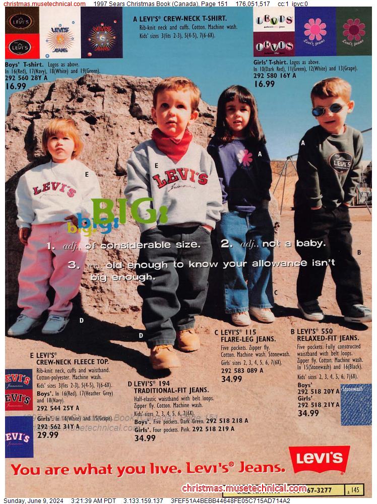 1997 Sears Christmas Book (Canada), Page 151