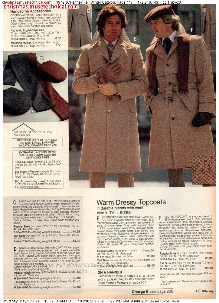 1979 JCPenney Fall Winter Catalog, Page 417