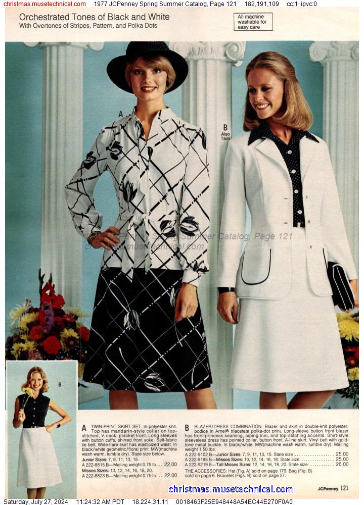 1977 JCPenney Spring Summer Catalog, Page 121