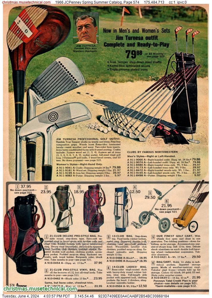 1966 JCPenney Spring Summer Catalog, Page 574