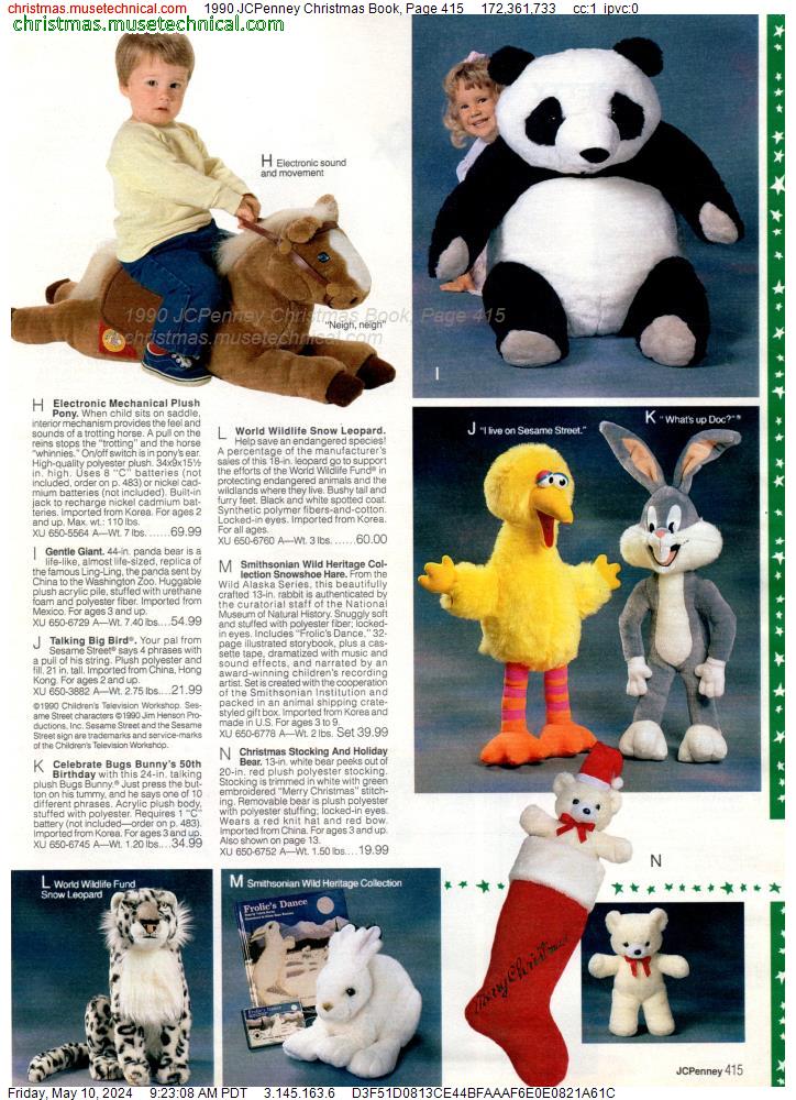 1990 JCPenney Christmas Book, Page 415
