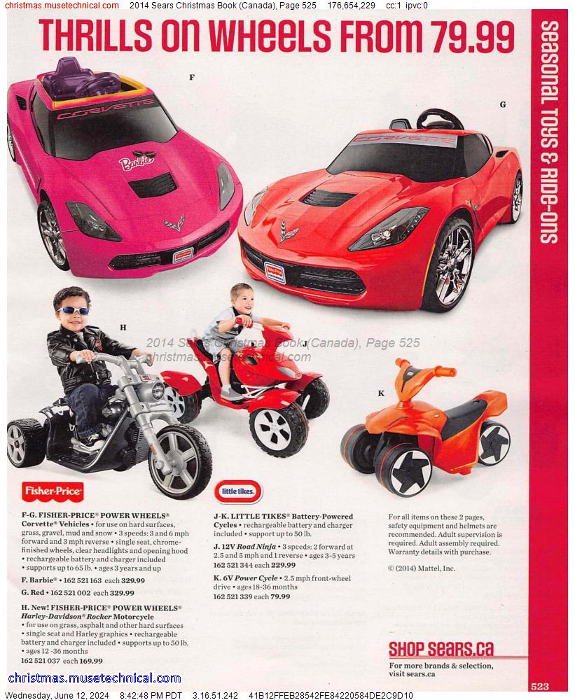 2014 Sears Christmas Book (Canada), Page 525