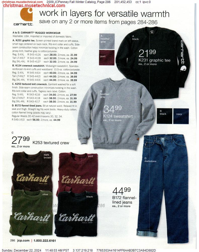 2009 JCPenney Fall Winter Catalog, Page 286