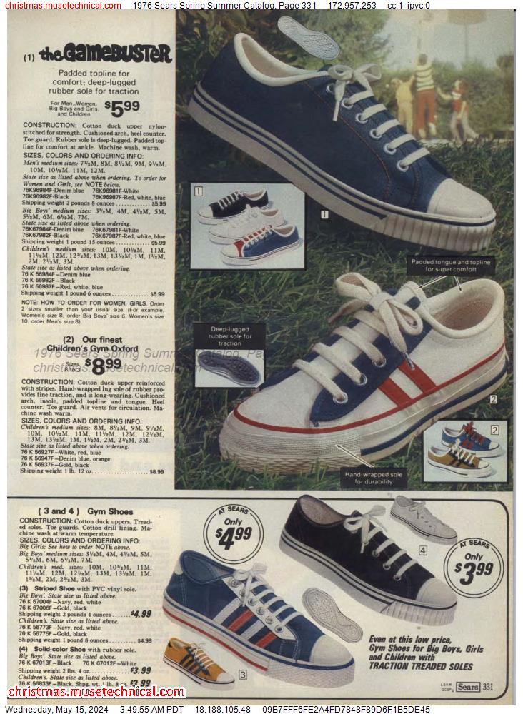 1976 Sears Spring Summer Catalog, Page 331