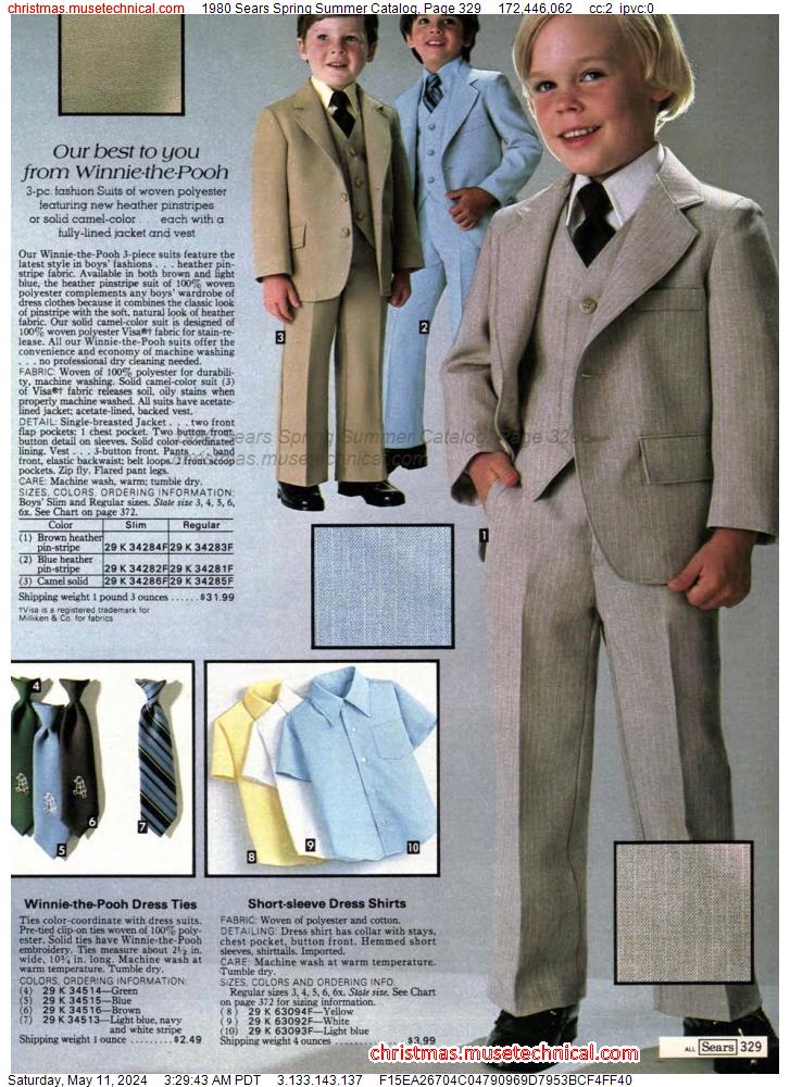 1980 Sears Spring Summer Catalog, Page 329